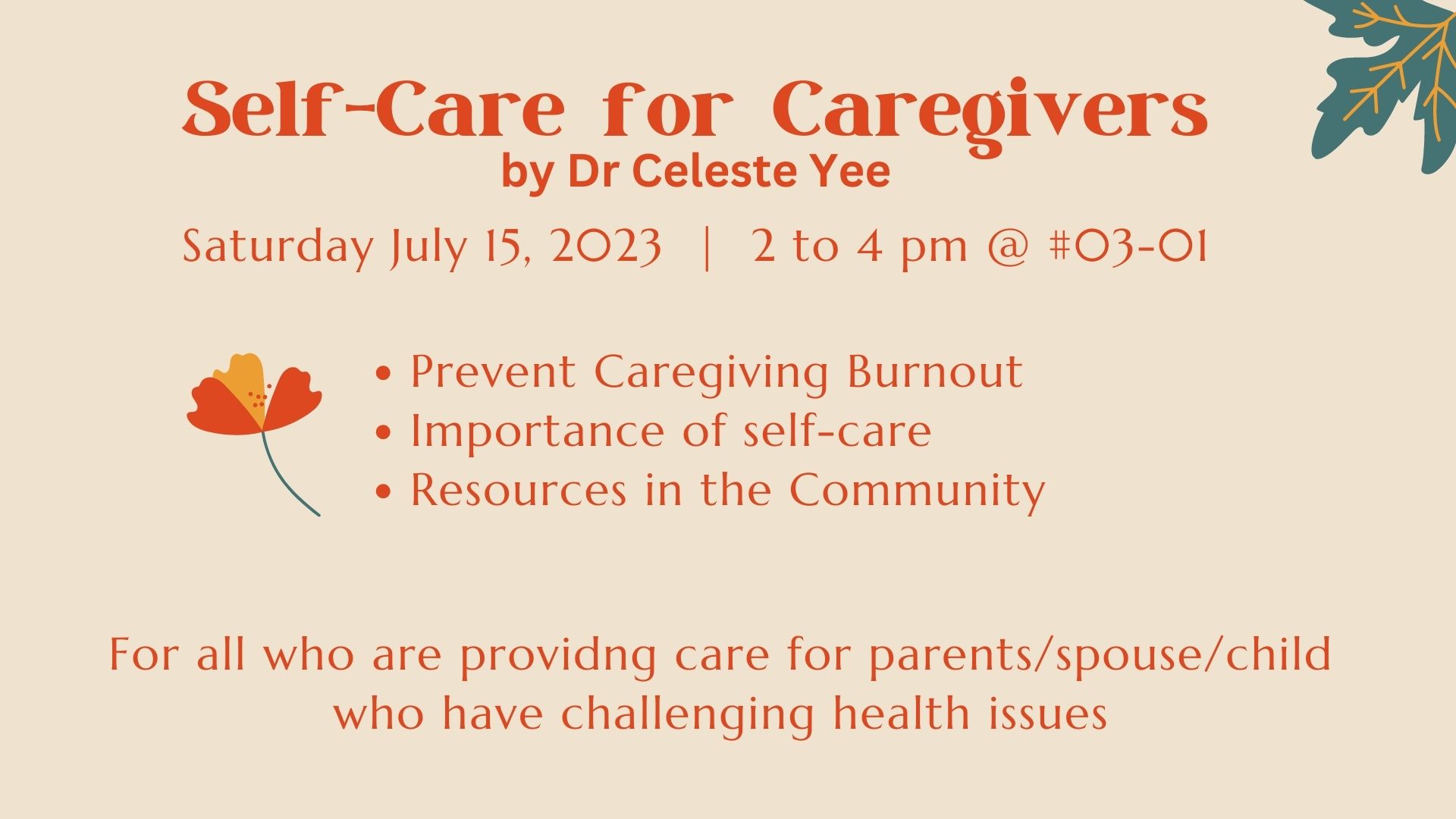 Self-Care for Caregivers